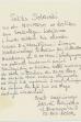 List z obozu koncentracyjnego Dachau przesłany przez więźnia Feliksa Solarskiego do Walentego Solarskiego 
