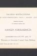 Zaproszenie na wernisaż wystawy prac Łukasza Karolkiewicza