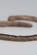 Bransoletka brązowa wykonana z płasko - kulistej taśmy