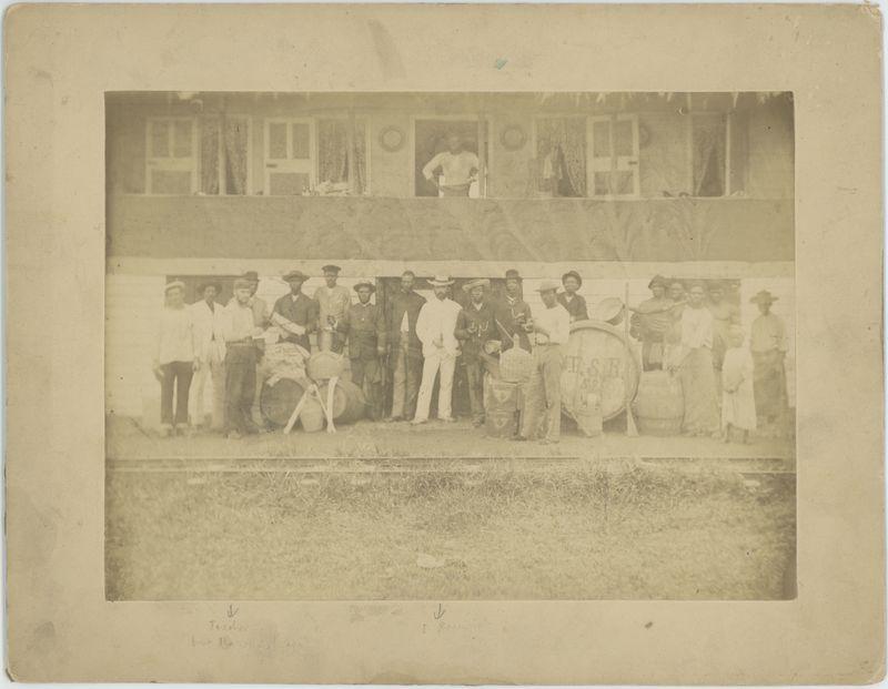 Stefan Szolc-Rogoziński na wyspie Fernando Poo