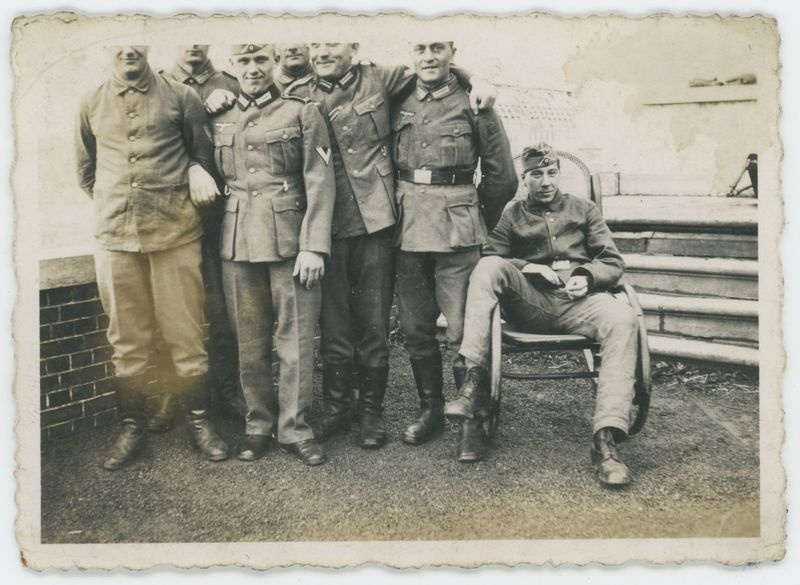 Grupa niemieckich żołnierzy