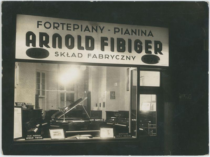 Skład fabryczny instrumentów Arnold Fibiger w Katowicach