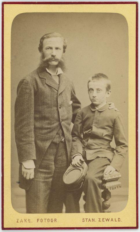 Portret mężczyzny z chłopcem