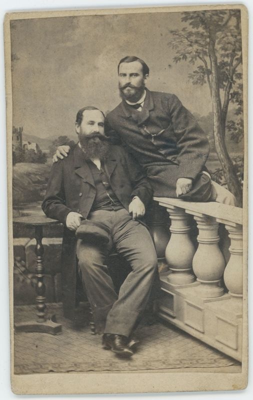 Portret dwóch mężczyzn