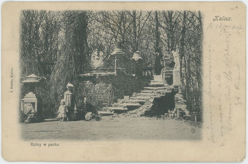 Ruiny w parku, Kalisz