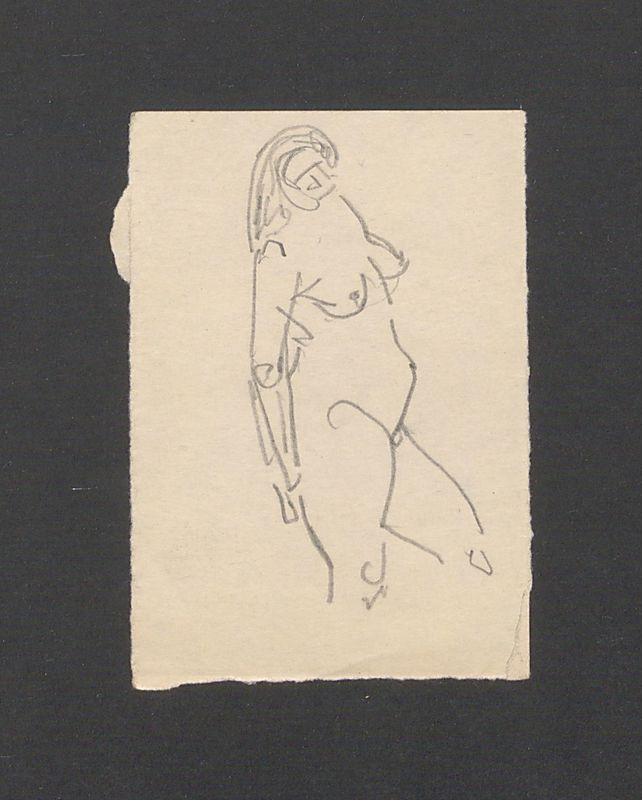 Kobieta siedząca, Kobieta stojąca