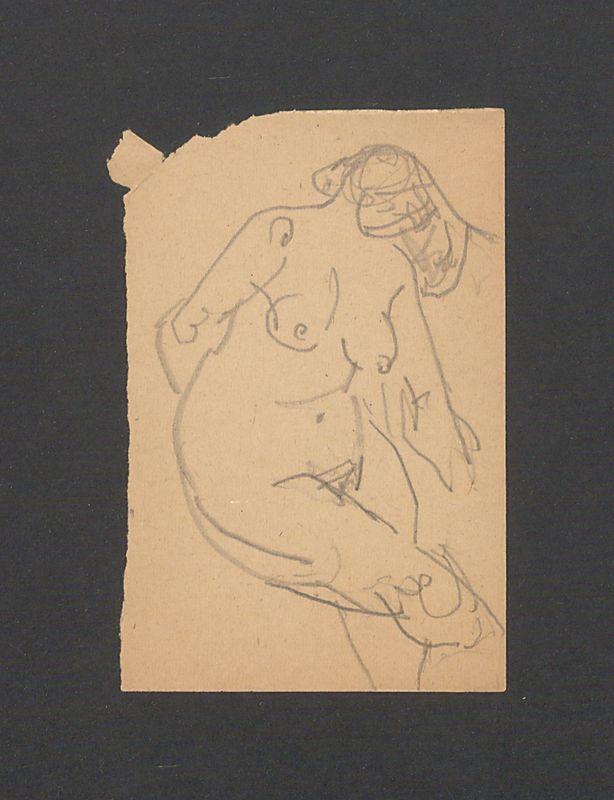 Kobieta siedząca, Kobieta stojąca