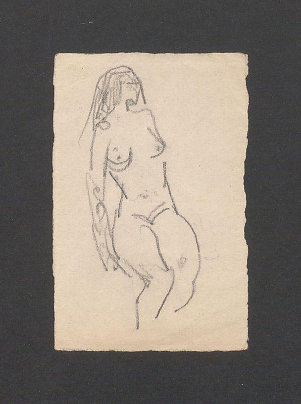 Kobieta siedząca, Kobieta stojąca