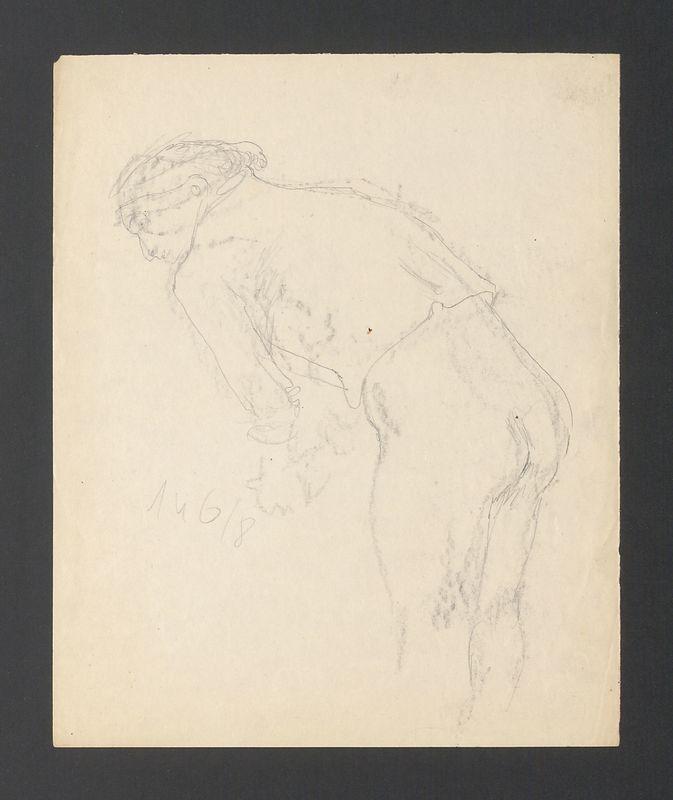 Akt; portret kobiety