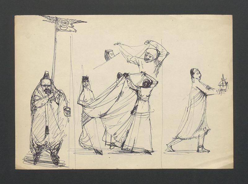 Projekt do inscenizacji Bertloda Brechta