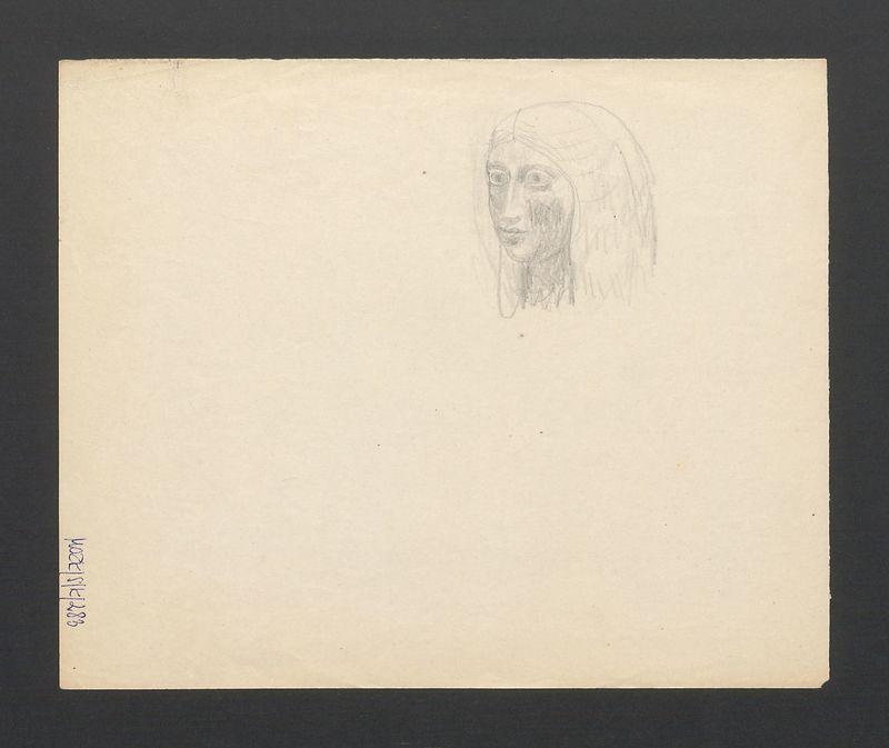 Akt; portret kobiety