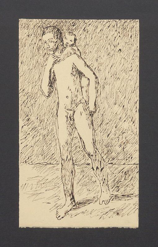 Mężczyzna z dzieckiem