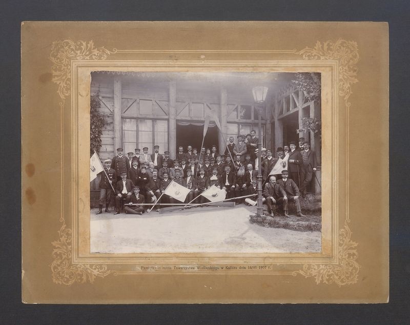 Pamiątka otwarcia Towarzystwa Wioślarskiego w Kaliszu dnia 16/VI 1907 r.