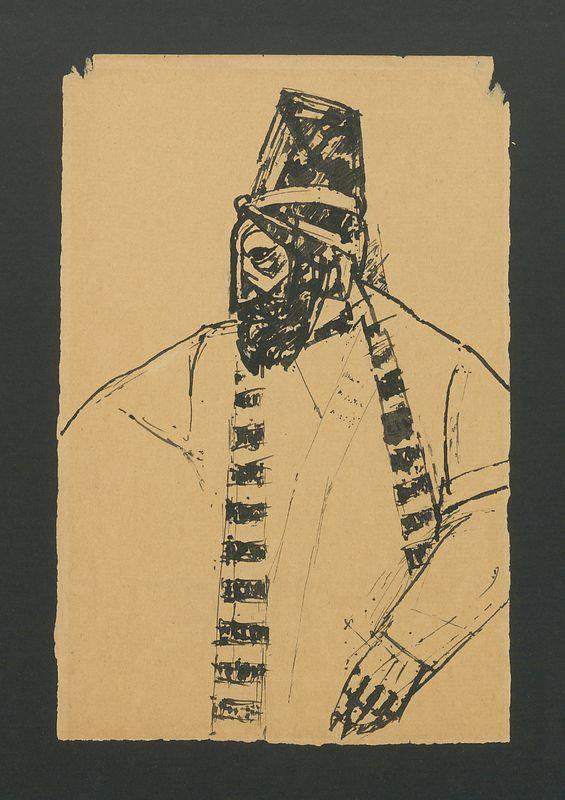 Mężczyzna; Pejzaż