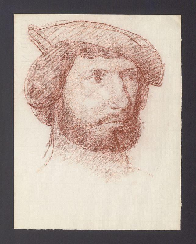 Portret mężczyzny w berecie