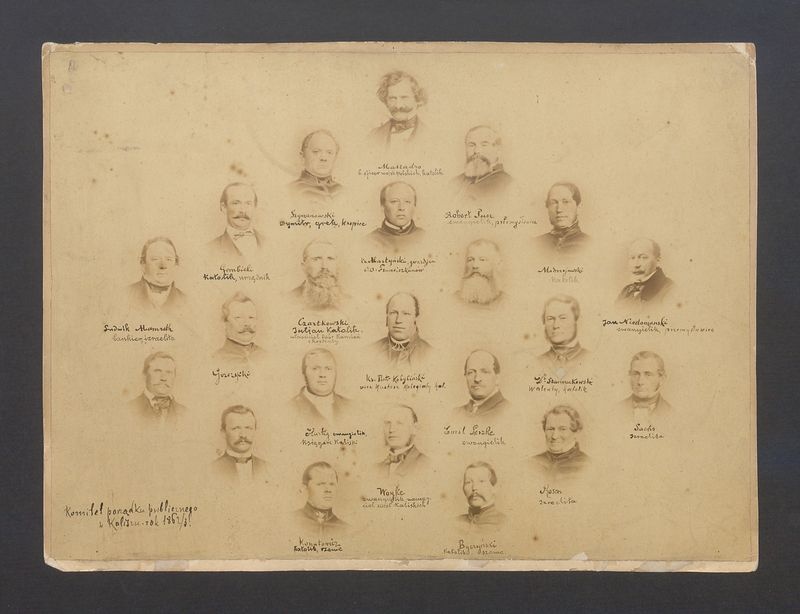 Komitet Porządku Publicznego w Kaliszu. rok 1862/3