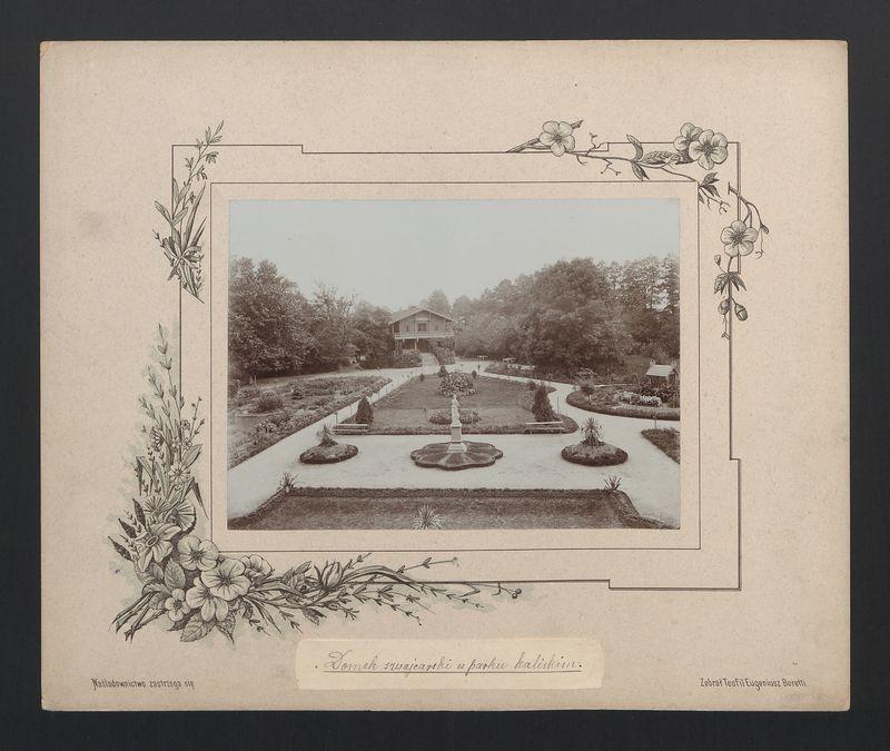 Domek szwajcarski w parku kaliskim 