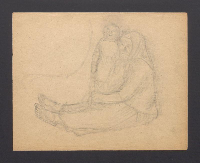 Kobieta z dzieckiem; Szkice szlembarskie