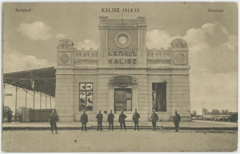 Dworzec, Kalisz 1914/15