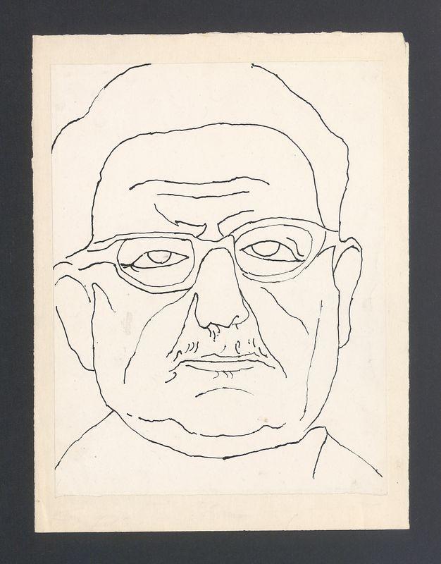 Mężczyzna w okularach