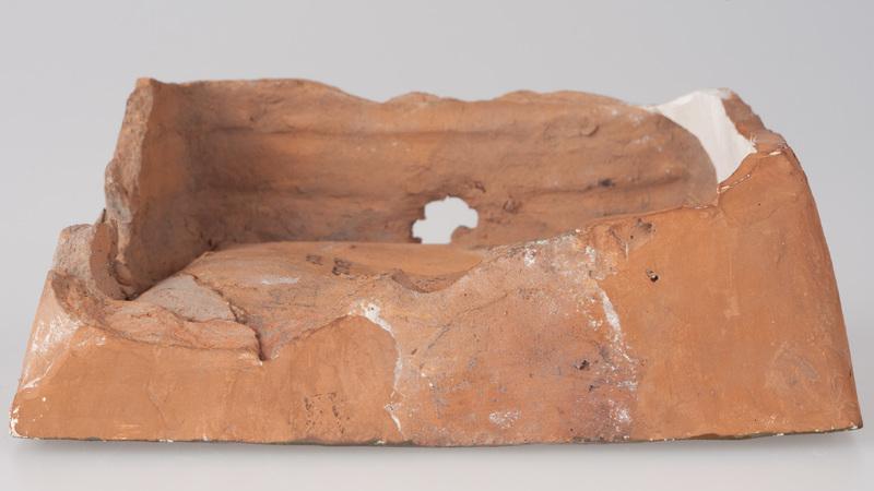 Kafel z ornamentem roślinnym