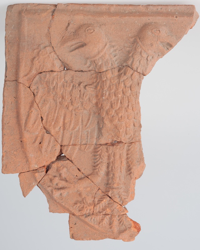 Kafel z herbem Habsburgów