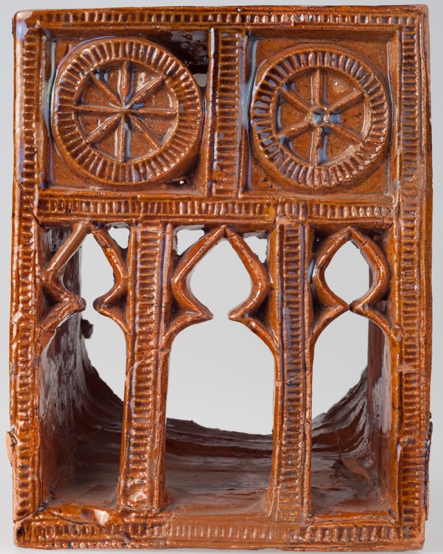 Kafel ażurowy z maswerkiem