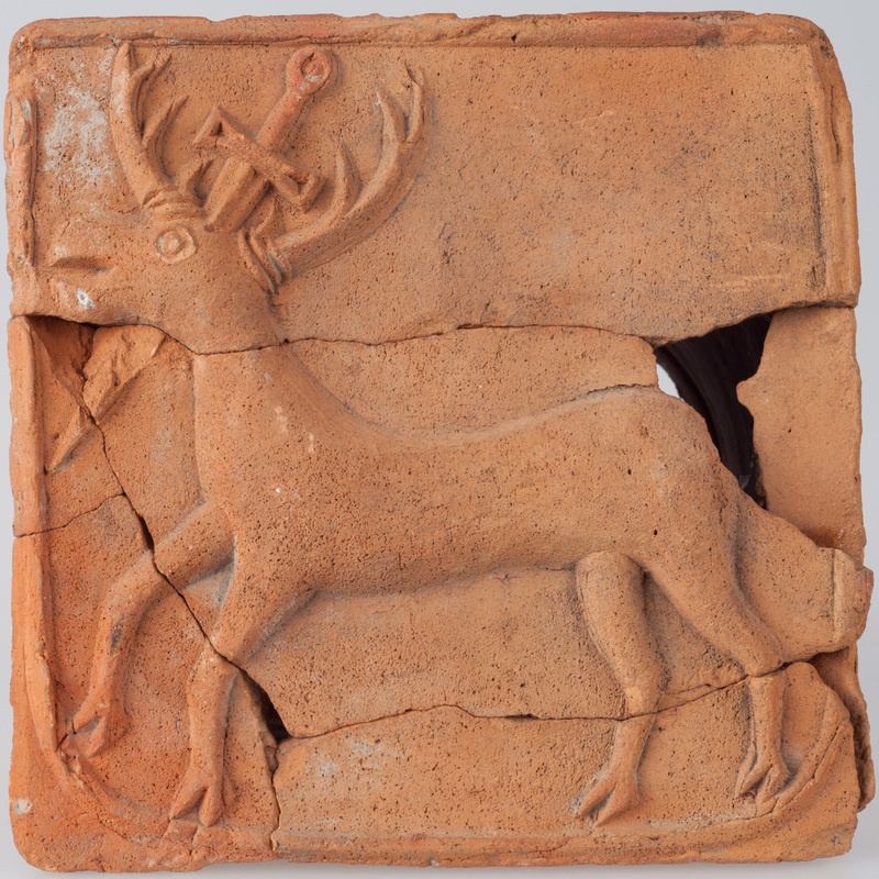 Kafel z herbem Brochwicz