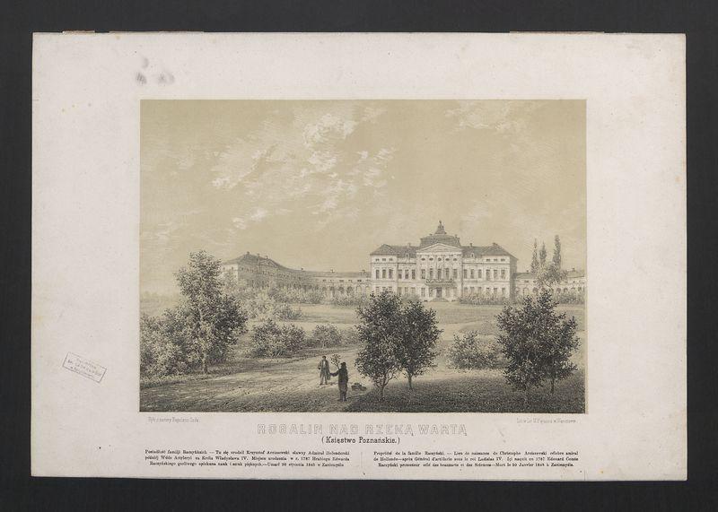 Rogalin nad rzeką Wartą