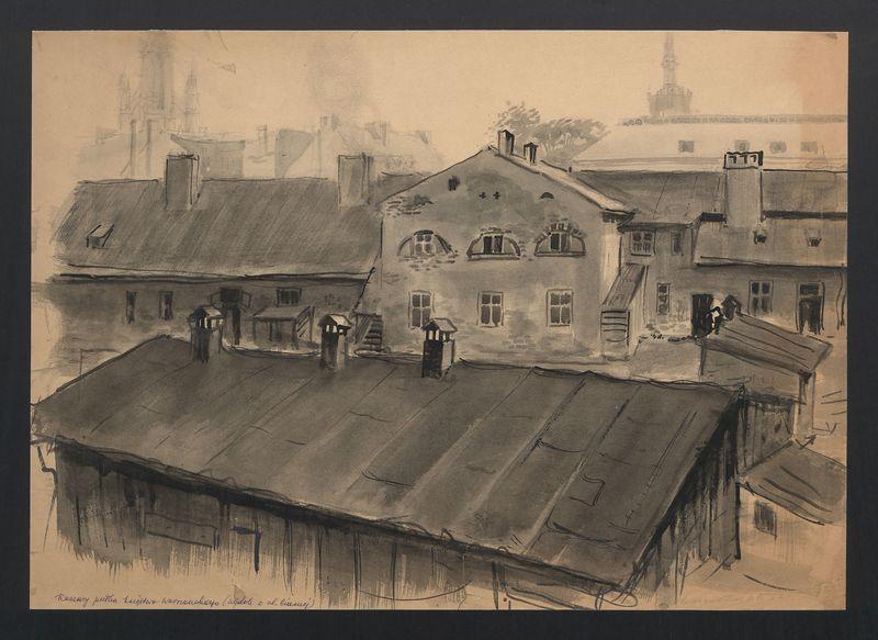 Koszary Godebskiego (widok z ul. Ciasnej)