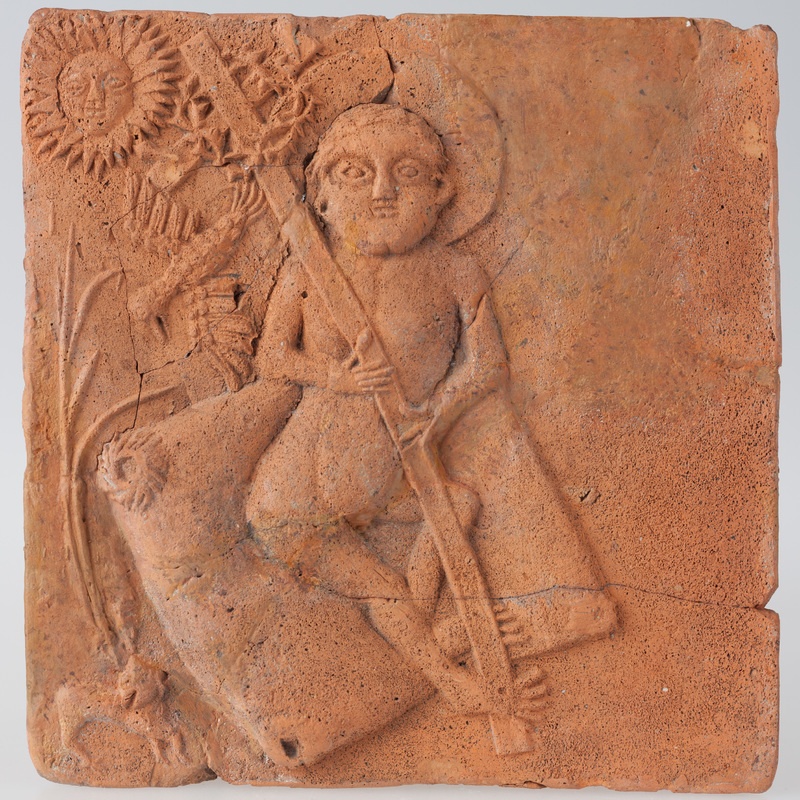 Kafel z alegorią Wcielenia