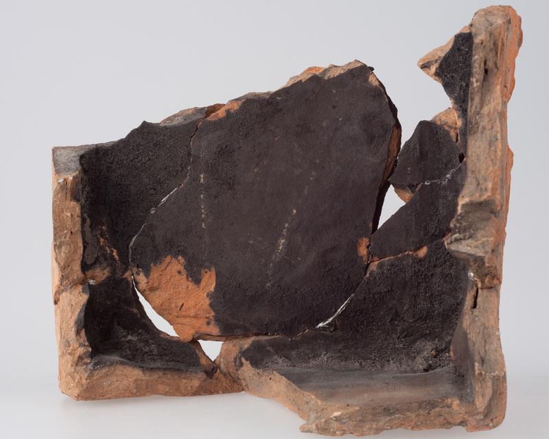 Kafel z herbem Korab