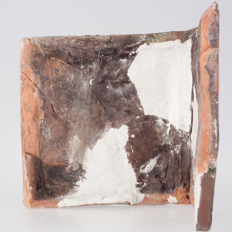 Kafel z herbem orła i ziemi kaliskiej