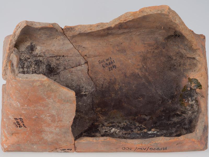 Kafel z ornamentem roślinnym