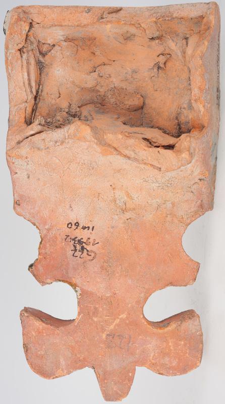 Kafel z wyobrażeniem twarzy Chrystusa