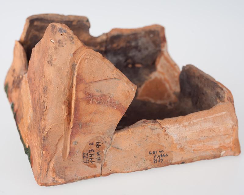 Kafel z wyobrażeniem kopijnika