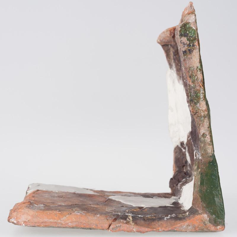 Kafel z herbem orła i ziemi kaliskiej