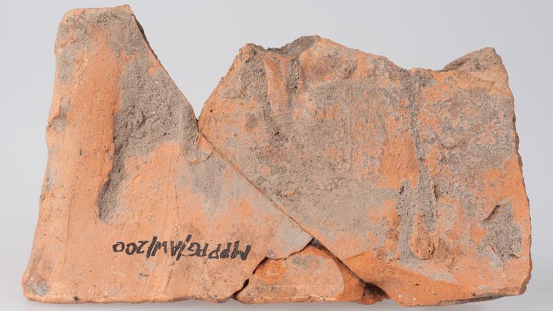 Kafel z herbem Korab