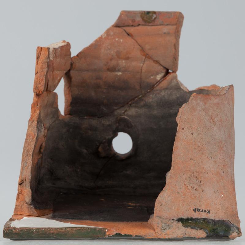 Kafel z herbem Korab