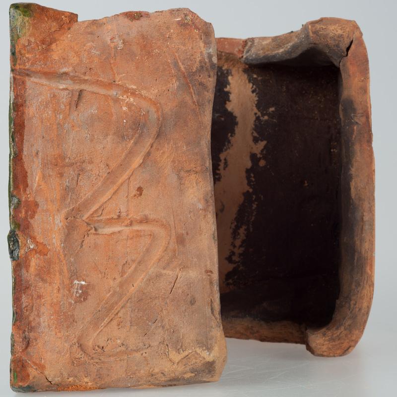 Kafel z herbem Ziemi Kaliskiej (Wielkopolski) i Polski