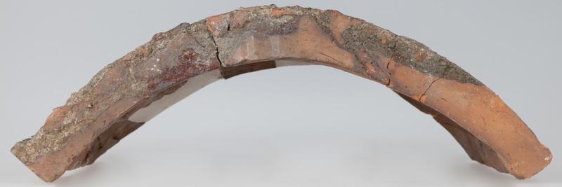 Kafel zdobiony motywem winorośli