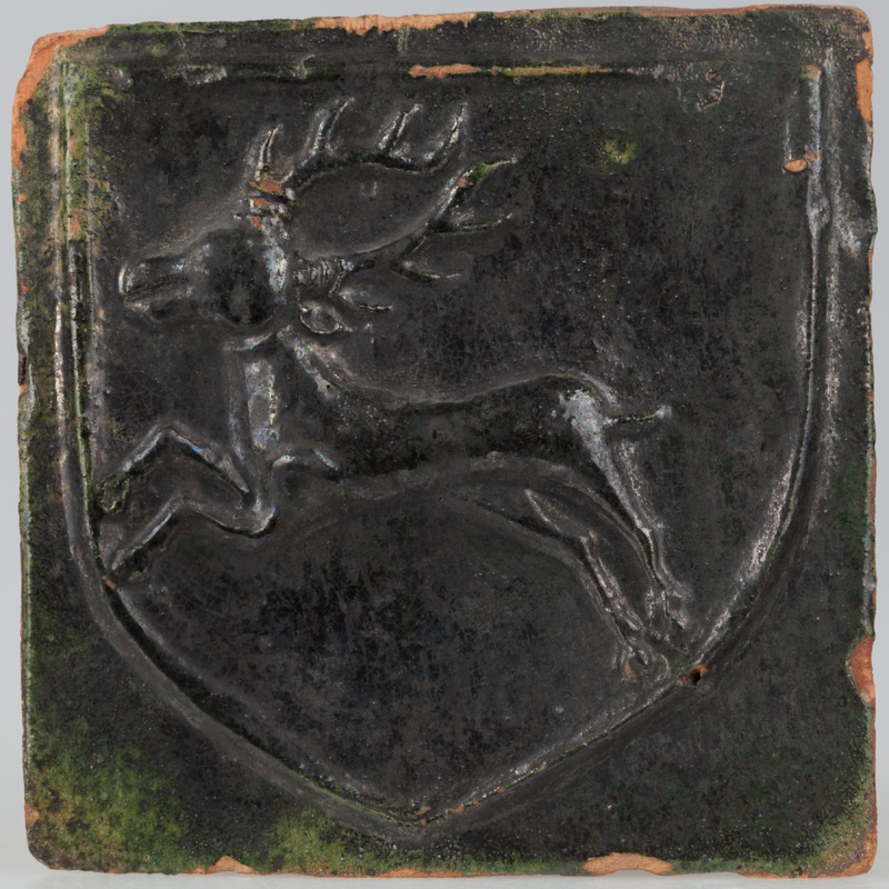 Kafel z herbem Brochwicz