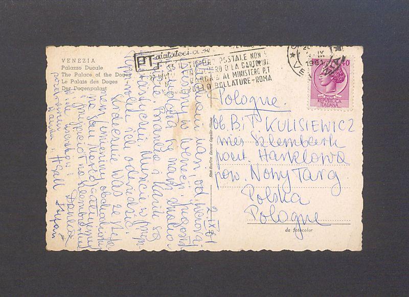 Kochani nasi, od wczoraj jesteśmy w Wenecji [...]