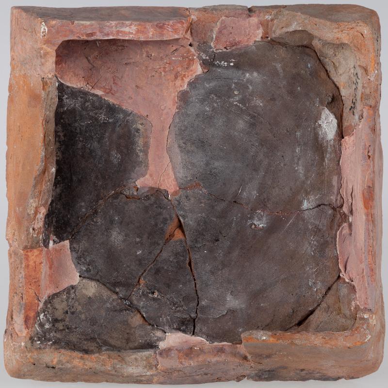 Kafel z herbem Dryja