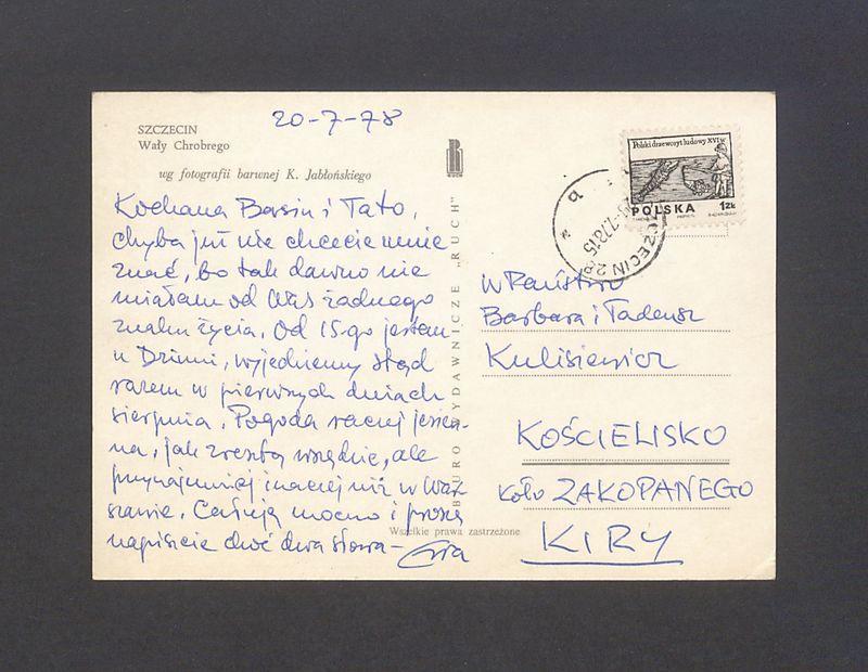 Kochana Basiu i Tato, chyba już nie chcecie mnie znać [...]