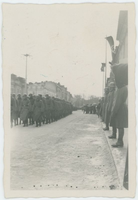 Defilada Niemców W Kaliszu