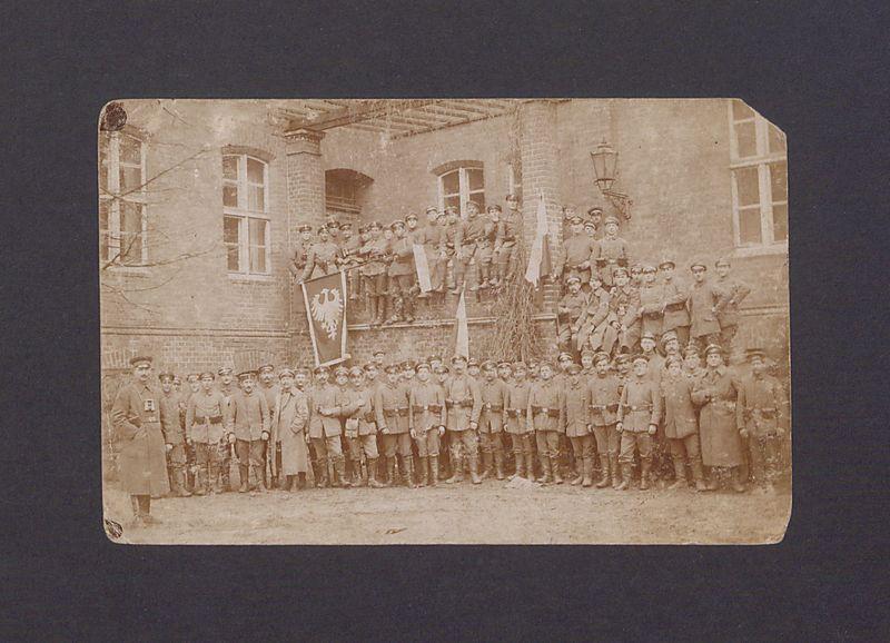 Gnieźnieńska I Kompania powstańcza w Kcyni.