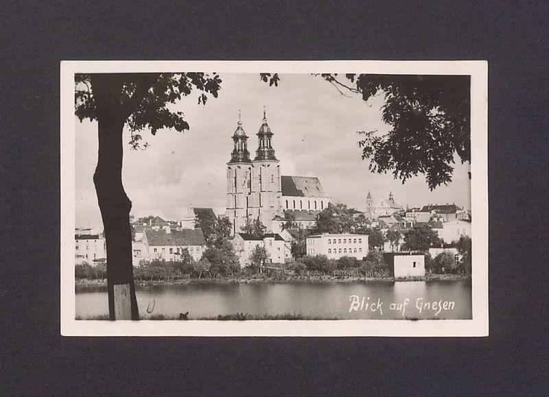 Widok na katedrę z zachodniego brzegu jeziora Jelonek.