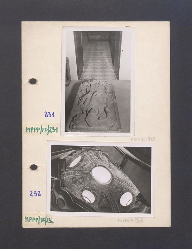 Wnętrze gnieźnieńskiej katedry. Kopuła jednej z kaplic.