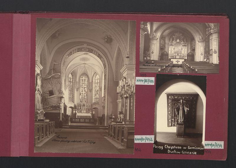 Posąg Chrystusa w Wyższym Seminarium Duchownym.